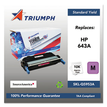 Triumph™ 751000nsh0285 Remanufactured Q5952a (643a) Toner, 10,000 Page-yield, Yellow freeshipping - TVN Wholesale